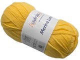 MERINO LAND 41 Żółta 50g 220m Rosarios4 włóczka 100% wełna merino hurtownia włóczek GOLD-POL Warszawa