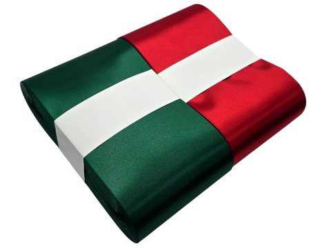 10cm 50m HURT BUTELKOWA ZIELONA BUTELKA 188 wstążka satynowa atłasowa szeroka na kokardy wstęgi hurtownia wstążek Warszawa