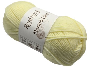 MERINO LAND 04 Żółta 50g...