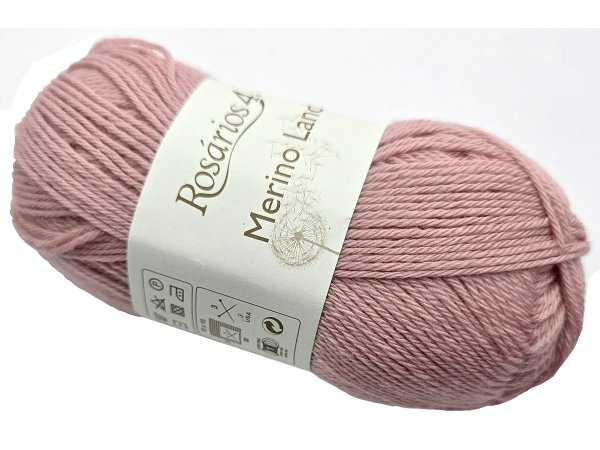 MERINO LAND 10 Róż Indyjski 50g 220m Rosarios4 włóczka 100% wełna merino hurtownia włóczek GOLD-POL Warszawa