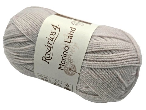 MERINO LAND 28 Szara 50g 220m Rosarios4 włóczka 100% wełna merino hurtownia włóczek GOLD-POL Warszawa