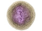 ROSEGARDEN 327 BEŻ LILA 100% BAWEŁNA cienka włóczka YarnArt 250g 1000m