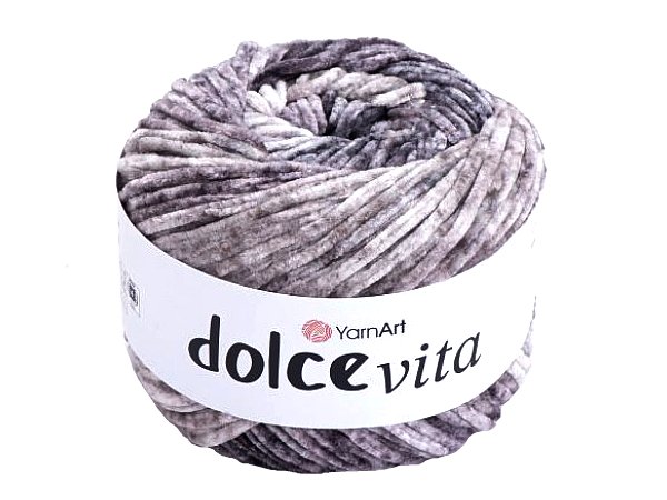 DOLCE VITA 01 Mix Szara włóczka YarnArt 150g 260m włóczki dla dzieci na kocyk sklep z włóczkami GOLD-POL