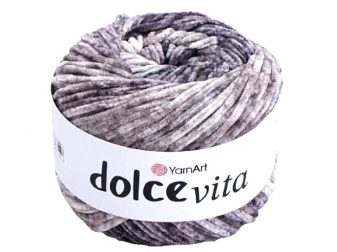 DOLCE VITA 01 Mix Szara włóczka YarnArt 150g 260m włóczki dla dzieci na kocyk sklep z włóczkami GOLD-POL