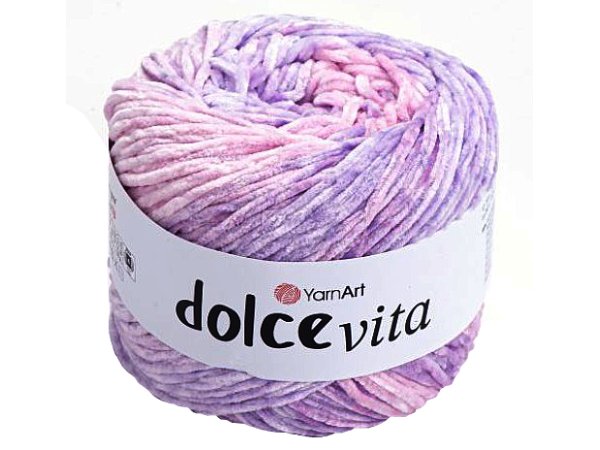 DOLCE VITA 03 Mix Róż Fiolet włóczka YarnArt 150g 260m włóczki dla dzieci na kocyk sklep z włóczkami GOLD-POL
