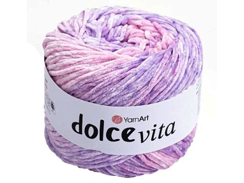DOLCE VITA 03 Mix Róż Fiolet włóczka YarnArt 150g 260m włóczki dla dzieci na kocyk sklep z włóczkami GOLD-POL