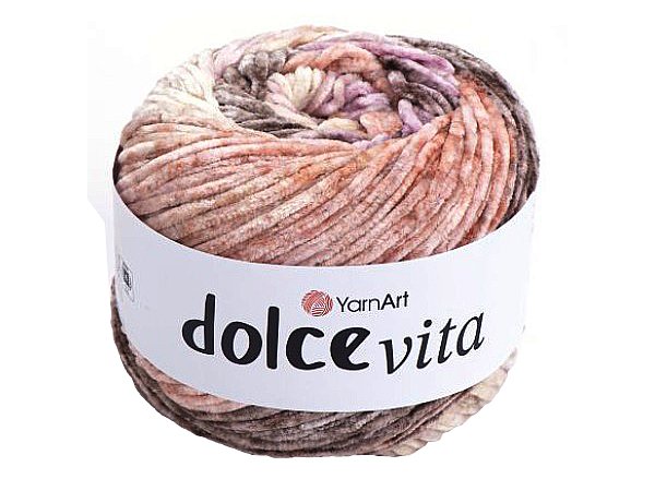 DOLCE VITA 04 Mix Beż Brąz włóczka YarnArt 150g 260m włóczki dla dzieci na kocyk sklep z włóczkami GOLD-POL