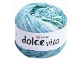 DOLCE VITA 08 Mix Niebieski Mięta włóczka YarnArt 150g 260m włóczki dla dzieci na kocyk sklep z włóczkami GOLD-POL