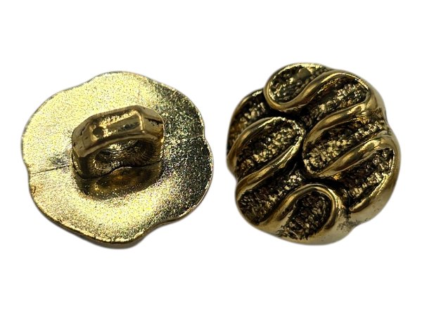 13mm Guziki złote opk 20szt kolor ZŁOTY guziki plastikowe lekkie na stopce do sweterka marynarki bluzeczki