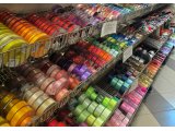 3cm 50m NAVY GRANATOWA 184 wstążka satynowa szeroka na kokardy kokardki wstęgi hurtownia wstążek Warszawa tanie wstążki