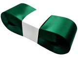 5cm 50m HURT ZIELONA CIEMNA BUTELKOWA 188 wstążka satynowa na kokardy wstęgi miękka ale sztywna hurtownia wstążek GOLD-POL