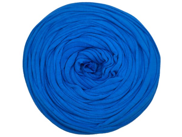 Spaghetti cotton NIEBIESKI YERSEY cena za 1 sztukę około 120m włóczka z recyklingu t-shirt nici bawełna s