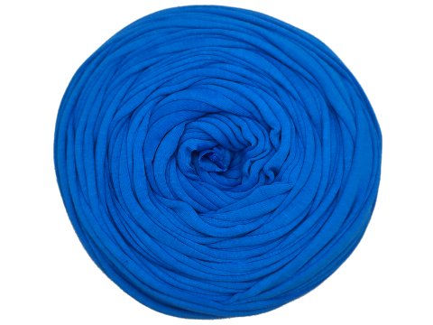 Spaghetti cotton NIEBIESKI YERSEY cena za 1 sztukę około 120m włóczka z recyklingu t-shirt nici bawełna s