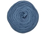 Spaghetti cotton NIEBIESKI ZGASZONY GŁADKI cena za 1 sztukę około 120m włóczka z recyklingu t-shirt nici bawełna sklep
