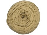 Spaghetti cotton BEŻ SŁOMKA cena za 1 sztukę około 120m włóczka z recyklingu t-shirt nici bawełna sklep
