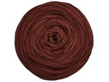 Spaghetti cotton BRĄZ KASZTANOWY cena za 1 sztukę około 120m włóczka z recyklingu t-shirt nici bawełna s