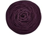 Spaghetti cotton FIOLET ŚLIWKA cena za 1 sztukę około 120m włóczka z recyklingu t-shirt nici bawełna sklep