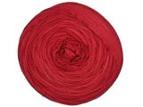 Spaghetti cotton CZERWONY GŁADKI cena za 1 sztukę około 120m włóczka z recyklingu t-shirt nici bawełna sklep