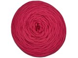 Spaghetti cotton RÓŻ MALINA cena za 1 sztukę około 120m włóczka z recyklingu t-shirt nici bawełna sklep