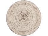Spaghetti cotton BEŻ NAJJAŚNIEJSZY ZIMNY cena za 1 sztukę około 120m włóczka z recyklingu t-shirt nici bawełna
