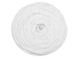 Spaghetti cotton BIAŁY cena za 1 sztukę około 120m włóczka z recyklingu t-shirt nici bawełna sklep z włóczkami Warszawa