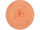 Spaghetti cotton BRZOSKWINIOWY PEACH cena za 1 sztukę około 120m włóczka z recyklingu t-shirt nici bawełna