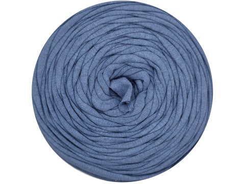 Spaghetti cotton NIEBIESKI JASNY cena za 1 sztukę około 120m włóczka z recyklingu t-shirt nici bawełna gruba