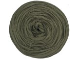 Spaghetti cotton OLIWKA CIEMNA cena za 1 sztukę około 120m włóczka z recyklingu t-shirt nici bawełna