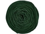 Spaghetti cotton ZIELONY CIEMNY cena za 1 sztukę około 120m włóczka z recyklingu t-shirt nici bawełna s