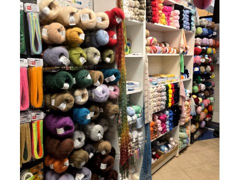 Włóczka Linen Soft 7323 BORDOWA CIEMNY CZERWONY YarnArt na Topy i Bluzki  ✔️