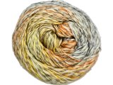 Włóczka Linen Soft 7403 MIX ŻÓŁTY ORANGE SZARY YarnArt na Topy i Bluzki  ✔️