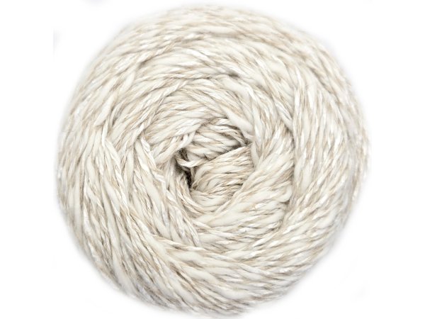 Włóczka Linen Soft 7301 MIX BIAŁY BEŻ YarnArt na Topy i Bluzki sklep z włóczkami Warszawa ✔️