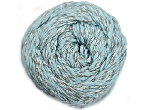 Włóczka Linen Soft 7319 MIX BŁĘKITNY SZARY YarnArt na Topy i Bluzki sklep z włóczkami Warszawa ✔️