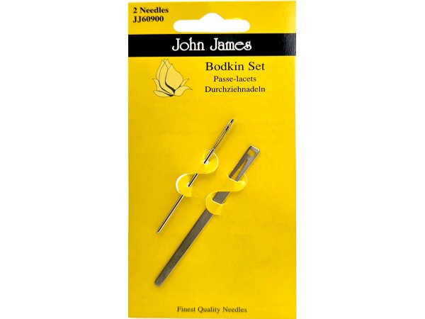 Igły do Przewlekania Gumek i Sznurków John James Bodkin Set JJ60900 2 szt. hurtownia igieł