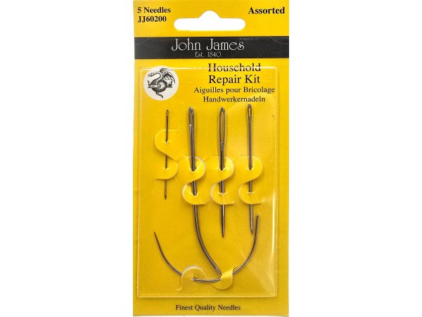 Igły do napraw domowych John James Household Repair Kit JJ60200 5 szt. Assorted hurtownia igieł
