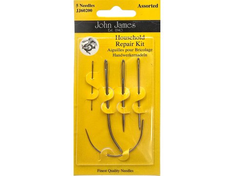 Igły do napraw domowych John James Household Repair Kit JJ60200 5 szt. Assorted hurtownia igieł