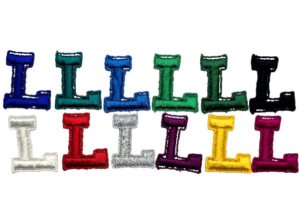 Aplikacja ALFABET L gipiurowa cena za 1szt Outlet Koniec Kolekcji ostatnie sztuki