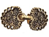 Zapięcie metalowe 60-20mm złote haftki ozdobne cena 1 para zapięcia ozdobne typu haftka żabką