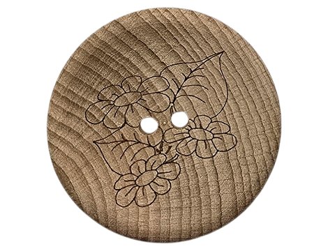 50mm guziki drewniane 1 sztuka cena detaliczna guzik z dwoma dziurkami hurtownia guzików
