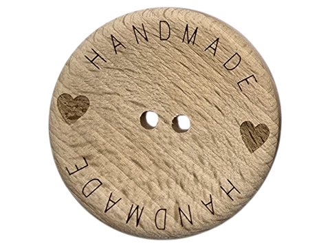 50mm guziki drewniane 1 sztuka cena detaliczna guzik z dwoma dziurkami hurtownia guzików