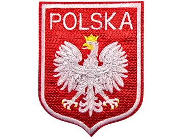 Aplikacja GODŁO POLSKI 75mm...