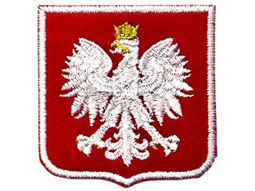 Aplikacja GODŁO POLSKI 50mm...