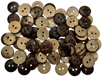 15mm guziki z kokosa 100...