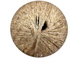 GALASSIA 22 PLATYNA JASNE ZŁOTO 25g 112m kordonek z cekinami 2mm co 1cm