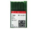 Igły przemysłowe OVERLOK 80/12 Groz Beckert B27 81x1 DCx27 RG