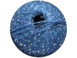 GALASSIA 09 NIEBIESKI 25g 112m kordonek z cekinami 2mm co 1cm