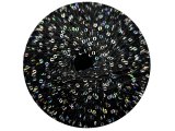 GALASSIA 05 CZARNA SADZA 25g 112m kordonek z cekinami 2mm co 1cm