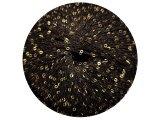 GALASSIA 19 BRĄZ GORZKA CZEKOLADA 25g 112m kordonek z cekinami 2mm co 1cm