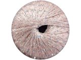 GALASSIA 04 RÓŻ PASTEL 25g 112m kordonek z cekinami 2mm co 1cm