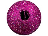 GALASSIA 02 RÓŻ FUKSJA 25g 112m kordonek z cekinami 2mm co 1cm